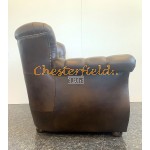 Chesterfield Monk fotel Antikközépbarna A8M