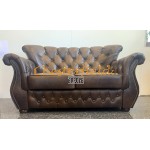 Chesterfield Monk 211 garnitúra Antik középbarna (A5M)