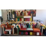Chesterfield Classic Patchwork 321 bőr ülőgarnitúra