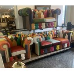 Chesterfield Classic Patchwork 321 bőr ülőgarnitúra