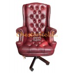 Chesterfield President forgószék bordó A7 Chesterfield President forgószék bordó A7