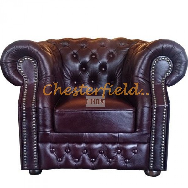 Chesterfield XL Windsor fotel Antikbordó A7