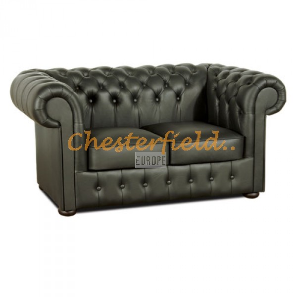 Chesterfield Classic 2-es kanapé Fekete K70