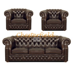 Chesterfield Windsor 311 garnitúra Antikbarna A5