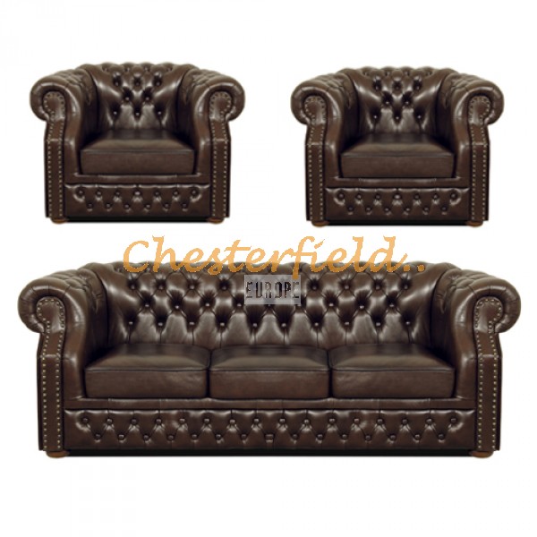 Chesterfield Windsor 311 garnitúra Antikbarna A5