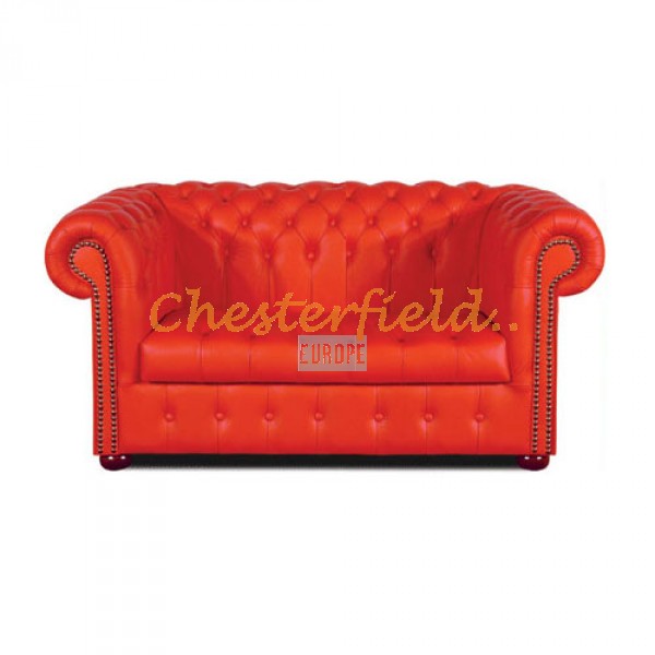 Chesterfield Williams XL 2-es kanapé Tűzpiros K55