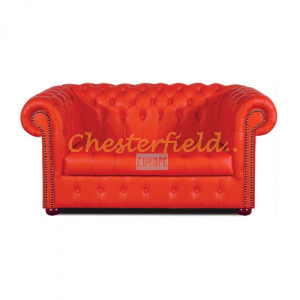 Chesterfield Williams 2-es kanapé Tűzpiros K55