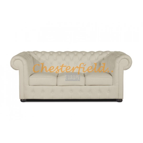 Chesterfield Classic XL 3-as kanapé Törtfehér K2