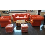 Chesterfield Classic 311 garnitúra Orange K6