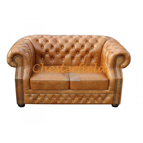 Chesterfield XL Windsor 2-es kanapé Antikwhisky