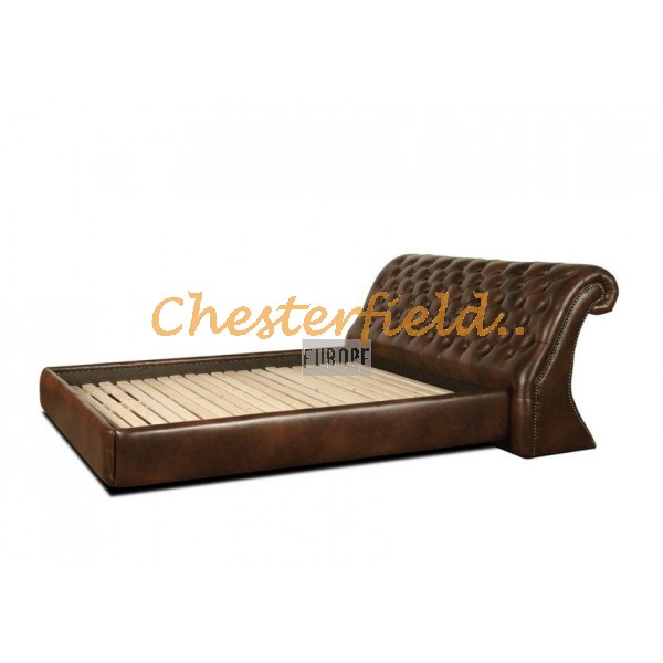 Chesterfield Oxford ágy Antikbarna A5