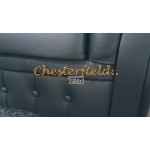 Chesterfield Windchester fotel Fekete K70