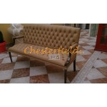 Chesterfield King 3-as kanapé Cappucchino
