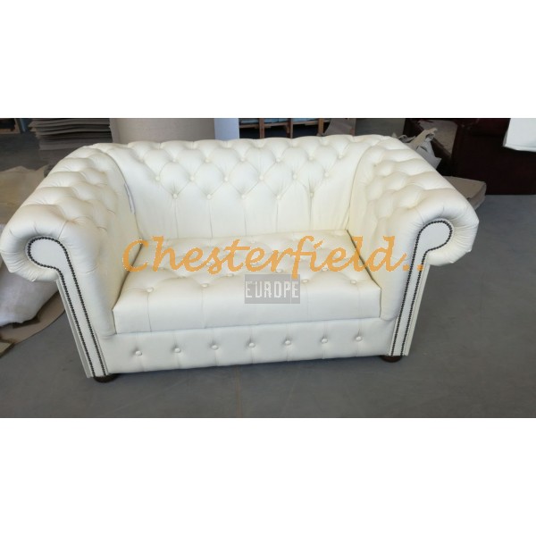 Chesterfield Williams XL 2-es kanapé Törtfehér K2