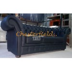 Chesterfield Windchester 3-as kanapé Fekete K70