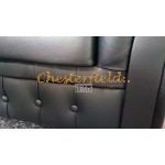 Chesterfield Windchester 2-es kanapé Fekete K70