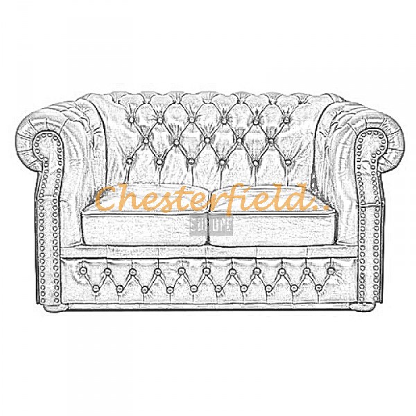 Chesterfield Windsor XL 2-es kanapé megrendelés egyéb színekben