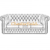 Chesterfield Windsor 3-as kanapé (12)