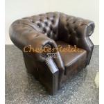 Chesterfield Xl Windsor fotel Antik középbarna A5M