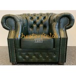 Chesterfield Windsor fotel Antikzöld A8