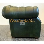 Chesterfield XL Windsor fotel Antikzöld A8