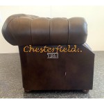 Chesterfield Windsor 2-es kanapé Antik középbarna A5M