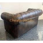 Chesterfield XL Windsor 2-es kanapé Antik középbarna A5M