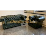 Chesterfield Windsor 321 garnitúra Antikzöld A8