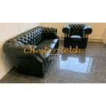 Chesterfield Windsor 311 garnitúra Antikzöld A8