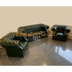 Chesterfield Windsor 211 garnitúra Antikzöld A8