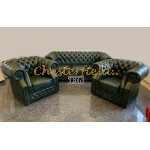 Chesterfield Windsor 311 garnitúra Antikzöld A8