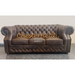 Chesterfield Windsor XL 3-as kanapé Antik kőzépbarna A5M