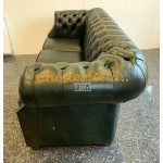 Chesterfield Windsor XL 3-as kanapé Antikzöld A8