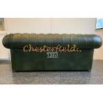 Chesterfield Windsor 3-as kanapé Antikzöld A8