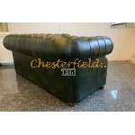 Chesterfield Windsor XL 3-as kanapé Antikzöld A8